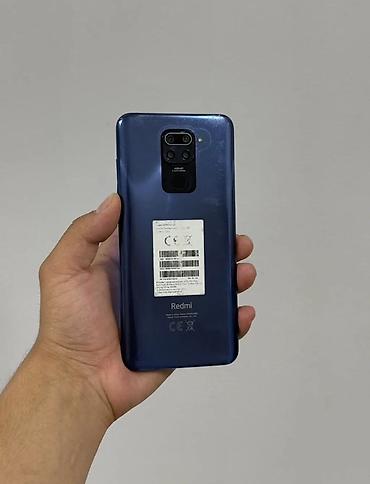 9: Redmi, Redmi Note 9, Б/у, 64 ГБ, цвет - Синий, 2 SIM — 2