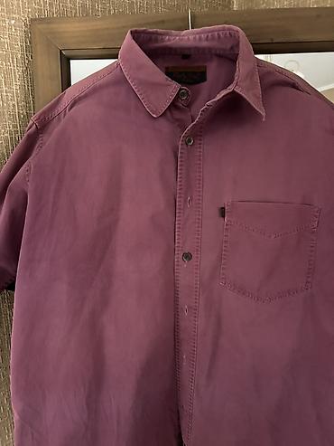 тёплая рубашка: Мужская рубашка, 2XL, Б/у, Самовывоз — 1