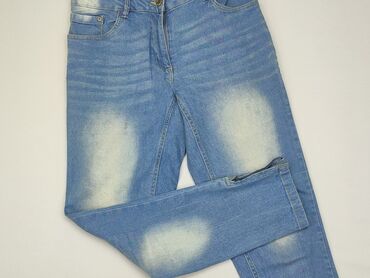 bluzki jeansowa z falbanką: Jeans, M (EU 38), condition - Good