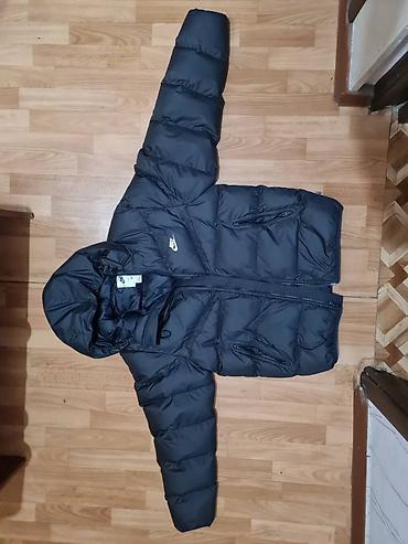 Курткалар: Эркектердин курткасы, L, Nike, Колдонулган, түсү - Кара — 4