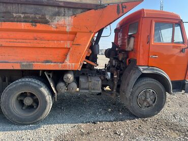 Аренда самосвала: Самосвал КАМАЗ, оранжевый, колесная формула 6×4. Основные — 6