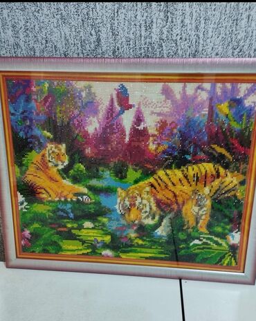 Şəkillər, tablolar: Məhsul: Rəsm mozaika (diamond painting) tabloları – çərçivəli — 3