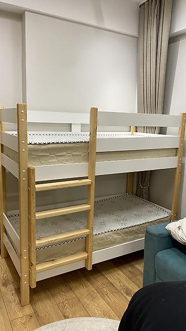 Двухъярусные детские кровати: Двуярусные кровати Качество до120кг выдерживают На заказ 3-4 дня — 14