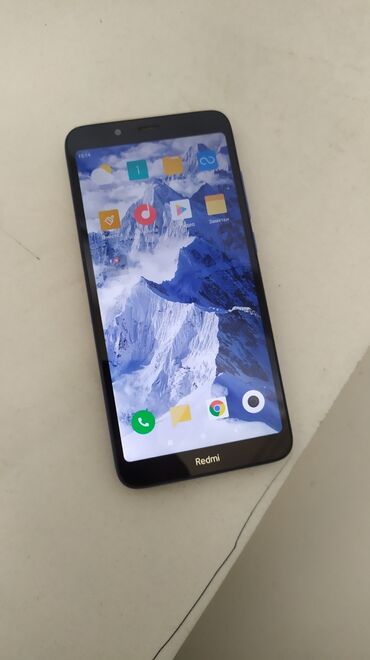 рассрочка телефона: Redmi, Redmi 7A, Б/у, 32 ГБ, цвет - Синий, 2 SIM