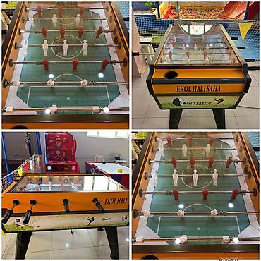 bokus aparatı: Futbol Oyun aparati 1800 Azn. Tam ishlek veziyyetde. Unvan Sheki — 1