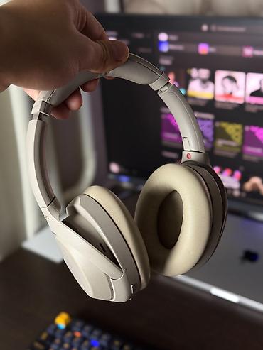 Уюлдук телефондор жана аксессуарлар: Sony WH-1000XM4 (Бежевый / Silver) Легендарные, безусловно одни из — 1
