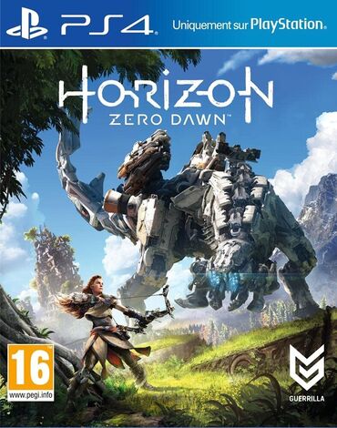 kredit playstation 4: Ps4 horizon zero dawn