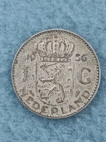 Numizmatika i filatelija: Holandske kovanice – 1 gulden (Nederlandsche Gulden), serija sa — 4
