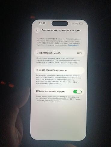 9000 iphone: IPhone 14 Pro Max, Б/у, 128 ГБ, Deep Purple, 81 % — 1