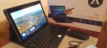 Digər planşetlər: Crelander T40 10.1” Android Tablet PC – klaviatura və siçanlı dəst — 2