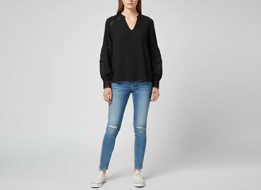 Blouses: Jacqueline De Yong, Women's blouse, size S