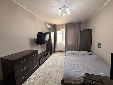 1 бөлмө, 45 м², Аламедин-1 мкр 106-серия, 9 кабат, Косметикалык оңдоо