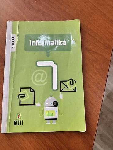 array informatika: Məhsul: “İnformatika” dərsliyi Təsvir: - Üz qabığı yaşıl rəngdə — 1