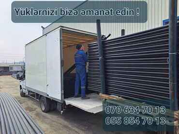 Yük daşımaları: Yük daşima xi̇dməti̇ . Evlərinofislərin, anbarların sigortalı — 17