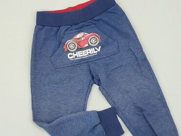 spodnie bojówki dla chłopca: Sweatpants, 3-4 years, 98, condition - Good