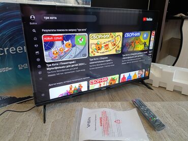 Другая бытовая техника: Новый смарт телевизор 32 дюйм с интернетом гарантийный срок действует