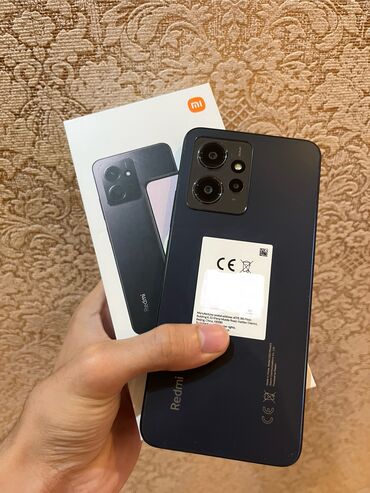 redmi note 9 pro 128 gb qiymeti: Xiaomi Redmi Note 12, 128 ГБ, цвет - Черный, 
 Face ID, Две SIM карты, Кнопочный