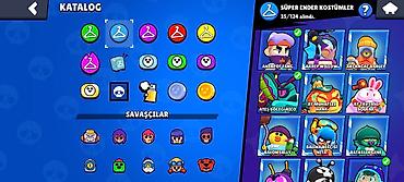 kohne adidas: Brawl Stars hesabı – yüksək səviyyəli kolleksiya və kupalar.Real — 3