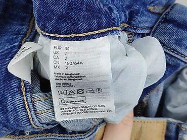 w36 l34: H&M, Jeansy damskie, rozmiar 2XS — 5