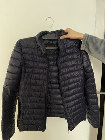 куртка синяя: Пуховик, XL (EU 42)