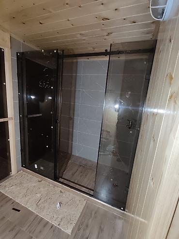 Душевые перегородки и ограждения: 🚿 Душевые перегородки из стекла Бишкек | Стеклянные душевые кабины | — 14