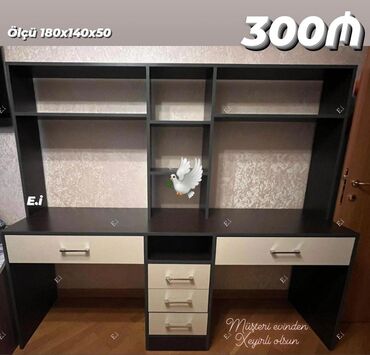 деревянный стол на кухню: Oğlan və qız üçün, Yeni, Yazı masası