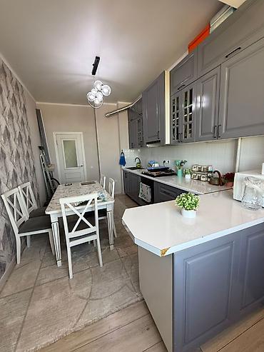 86: 3 комнаты, 86 м², Аламедин-1 мкр Элитка, 8 этаж, Евроремонт — 2