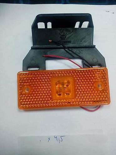 ugradni usb punjac: LED GABARIT ZUTI SA NOSACEM | Led gabarit zuti na gumi. Ravan sa — 1