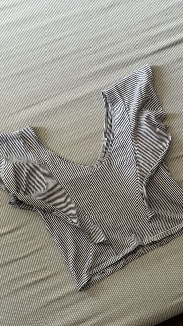 женские летние топы: Футболка, PULL&BEAR, L (EU 40)