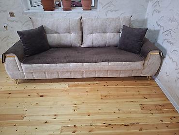 düz divan: Divan-kravat, İşlənmiş, Açılan, Bazalı, Parça, Çatdırılma yoxdur — 4