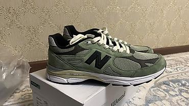 Кроссовки и спортивная обувь: Мужские кроссовки, 43, New Balance, Новый, цвет - Зеленый, Бесплатная доставка — 3
