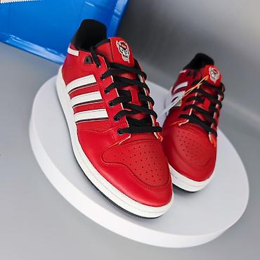 Кроссовки и спортивная обувь: Мужские кроссовки, 44, 45, Adidas Originals, Новый, цвет - Красный, Платная доставка, Самовывоз — 8