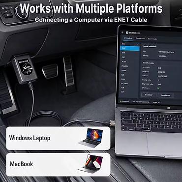 Alati za automobile: Novo- X-OBD Enet OBD2 BMW & JLR DOIP BimmerCode E-SYS ISTA ENET — 13