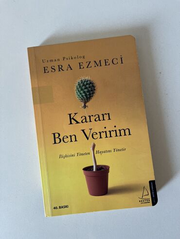 учитель английского языка в баку: Müəllif: Esra Ezmeci Kitab: Kararı ben veririm Kitabın vəziyyəti