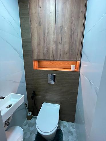 1 ком кв токмок: 1 комната, 46 м², Асанбай мкр 6 этаж, Дизайнерский ремонт — 5