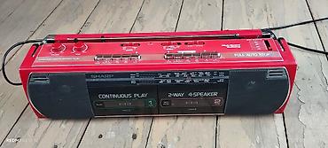 Динамики и колонки: Магнитофон магнитола, мафон 100% ОРИГИНАЛ! SHARP WQ-267Z(R) — 1