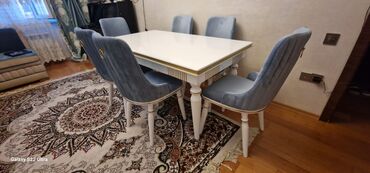 Sifarişlə masa və oturacaq dəstləri: Oval masa, Eyvan üçün, 6 nəfər — 19