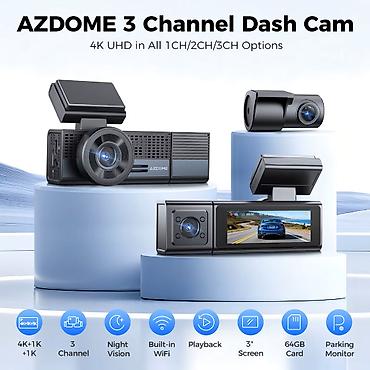 azdome m330: Videoqeydiyyatçı Azdome M500 3 Kameralı Videoqeydiyyatçı – Tam — 6
