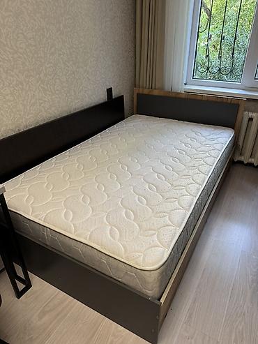 кровать полуторки: Кровать с матрасом,полуторная - Размер спального места визуально — 2