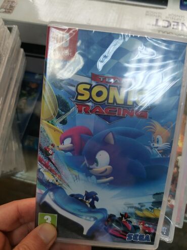 Oyun diskləri və kartricləri: Nintendo switch sonic team racing