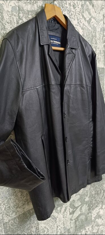 кожа куртка: Куртка Tom Tailor, XL (EU 42), 2XL (EU 44), цвет - Черный