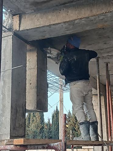 patalok: Beton kəsimi və deşmə xidməti - Armaturlu beton, monolit tavan — 2