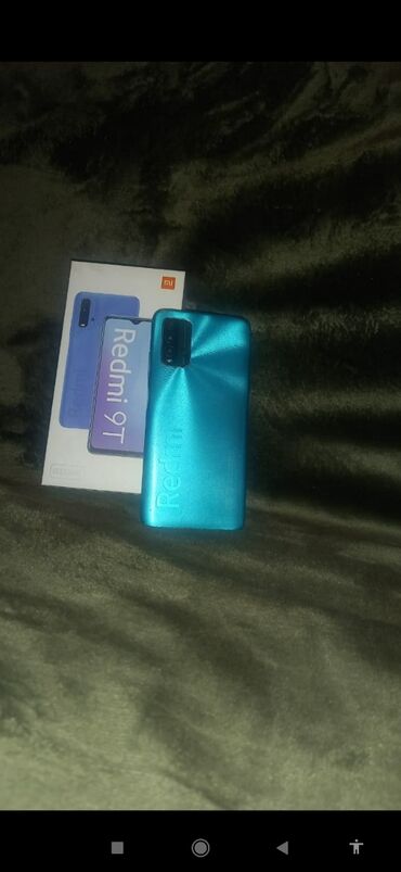 Redmi: Redmi 9T, 128 GB, rəng - Göy, Sensor, İki sim kartlı