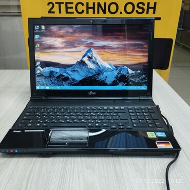 macbook скупка: Ноутбук, Fujitsu, 4 ГБ ОЭТ, Intel Core i3, 15.6 ", Татаал эмес тапшырмалар үчүн, эс тутум HDD