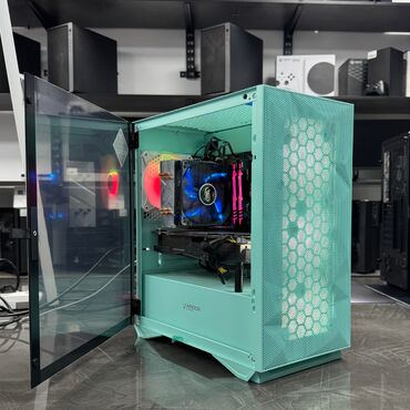 пк за 5к: Компьютер, ядролор - 6, ОЭТ 16 ГБ, Оюндар үчүн, Intel Core i5, AMD Radeon RX 580, HDD + SSD
