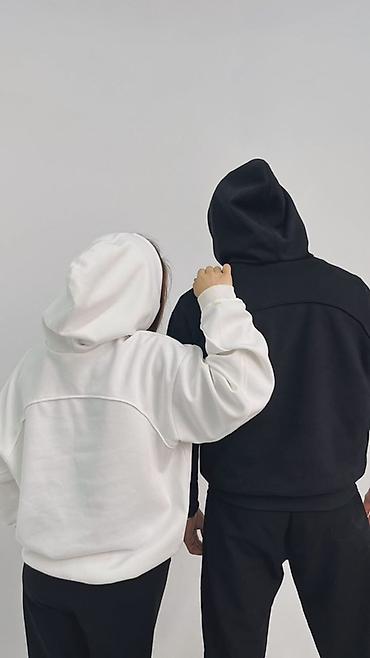 Толстовки, худи: Универсальное худи унисекс - Базовый крой без лишних деталей at lalafo.kg — 4 Толстовки, худи: Универсальное худи унисекс - Базовый крой без лишних деталей — 4