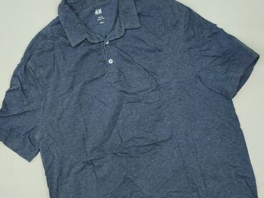 alphar one koszulki: H&M, Polo shirt for men, L (EU 40), condition - Good