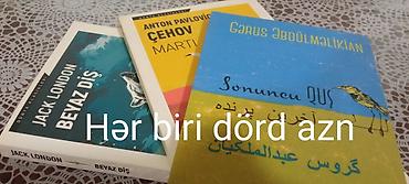 Книги и журналы: Satılır: Azərbaycan və dünya ədəbiyyatından müxtəlif kitablar — 6
