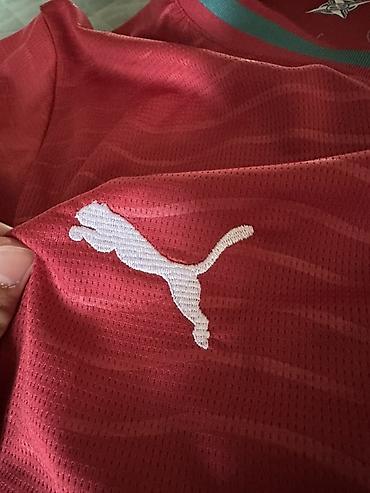 Kişi geyimləri: Futbolka, Puma, S, rəng - Qırmızı — 5