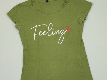 zielone t shirty: T-shirt, SinSay, S, stan - Idealny
